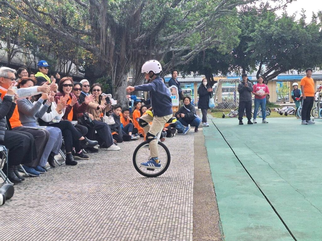 騎出專注力與自信心　獨輪車成為情緒管理的新力量