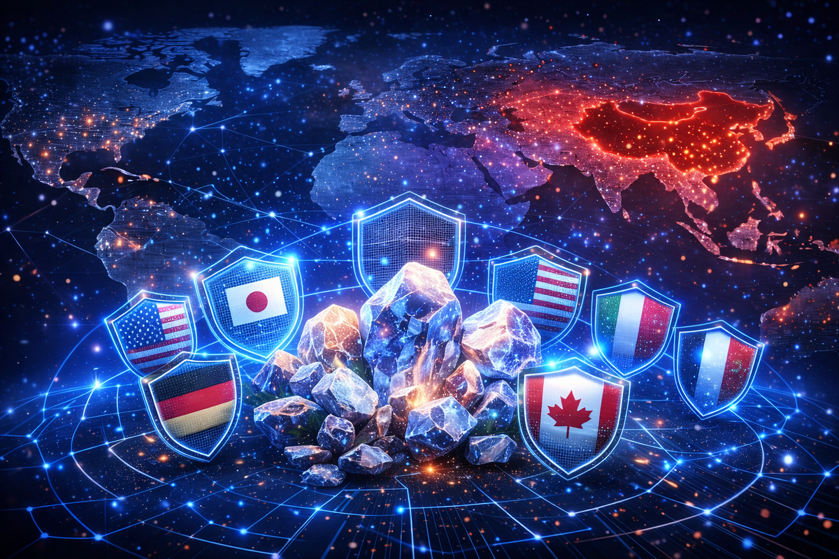 中國稀土供應鏈大地震?G7齊聚研議築起「礦產防護網」 中國稀土供應鏈大地震?G7齊聚研議築起「礦產防護網」