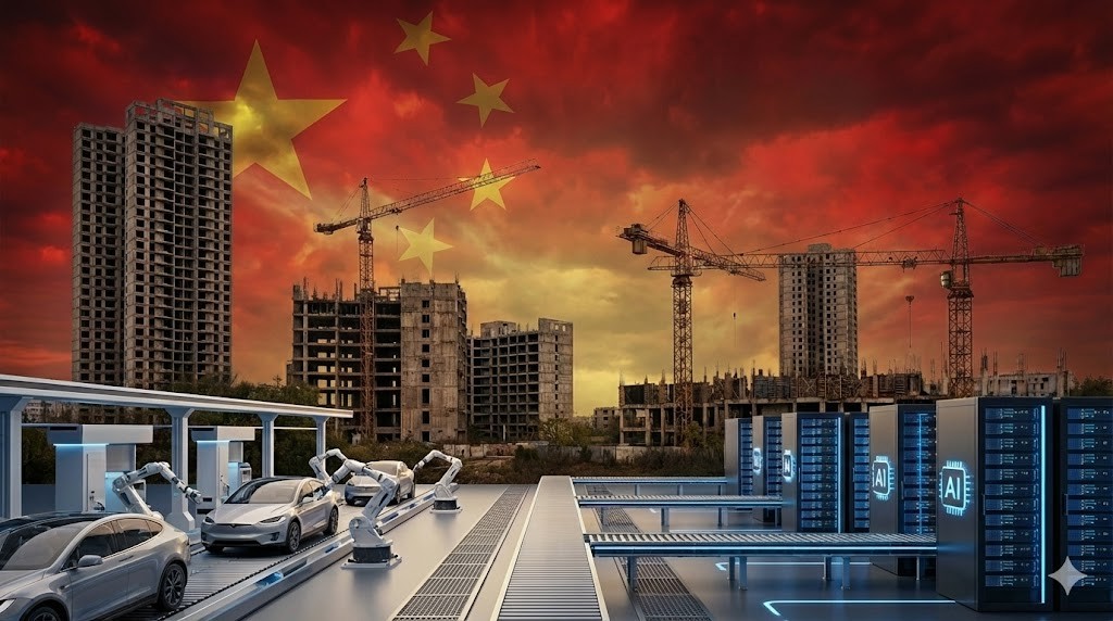 中國經濟陣痛期!科技業難填房市巨坑、依賴出口恐加劇風險 中國經濟陣痛期!科技業難填房市巨坑、依賴出口恐加劇風險