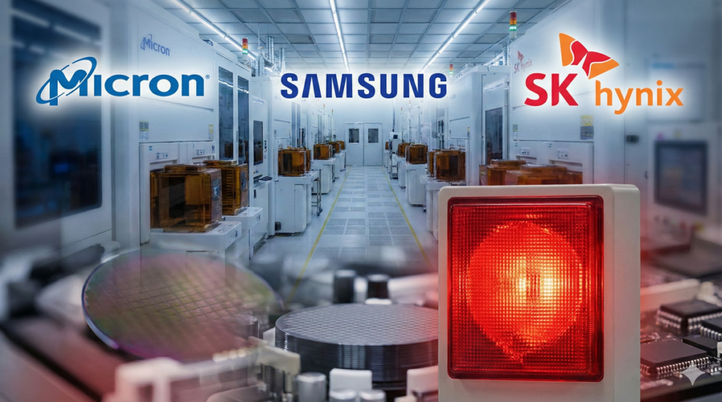 記憶體缺貨潮恐延至2027年?三大巨頭擴產仍難填補缺口 記憶體缺貨潮恐延至2027年?三大巨頭擴產仍難填補缺口