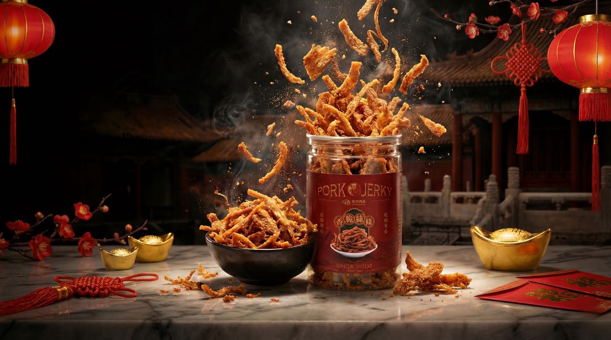 信功肉品推出涮嘴「香脆絲條」新品 搶攻春節禮盒商機