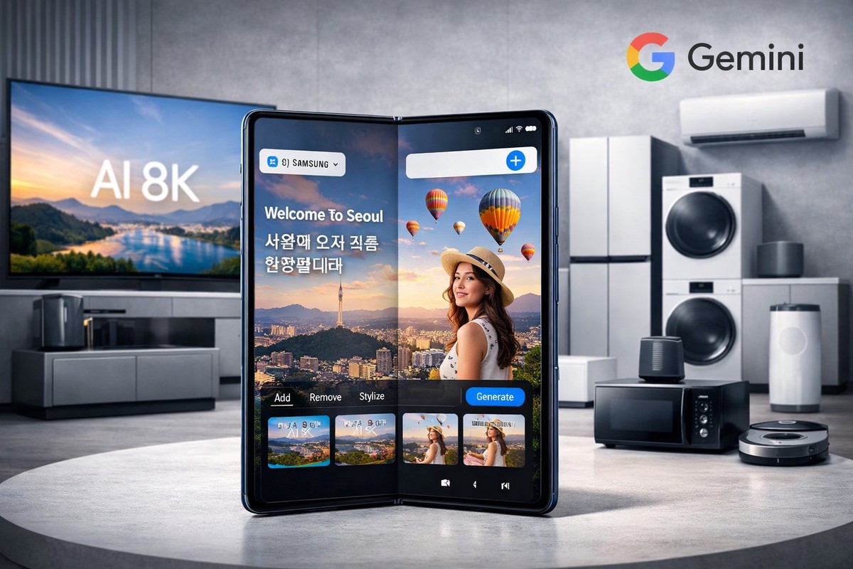 南韓三星拚AI導入全產品 搭載Gemini裝置將倍增至8億台