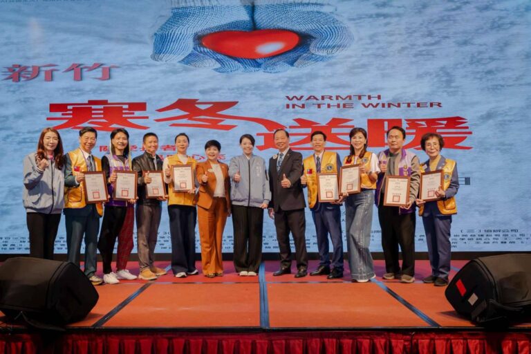 高虹安市長感謝芙洛麗飯店響應「竹市寒冬送暖」關懷獨居長輩