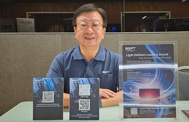 光纖數位音響詮釋永續音樂 連訊通信王志民：光纖科技為共融而生