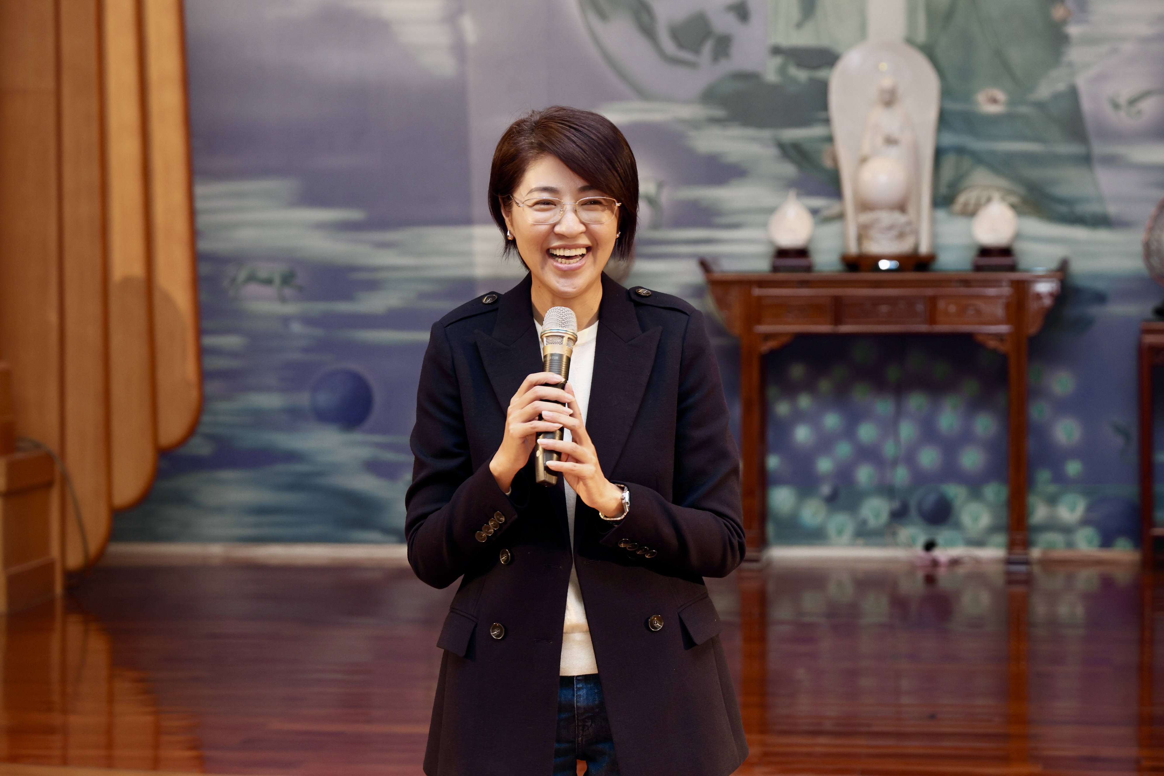 圖片-草屯、南投喜迎2026年慈濟60 許縣長出席歲末祝福會祈平安吉祥