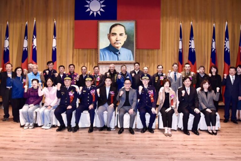 「基隆市警局分局長交接布達」　謝國樑期勉行人安全與反詐