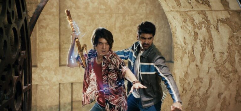 無厘頭荒謬奇幻喜劇《叫我驅魔男神》驚人特效曝光！林哲熹「全身電流驅魔帥炸」笑喊：我滾15次換來的