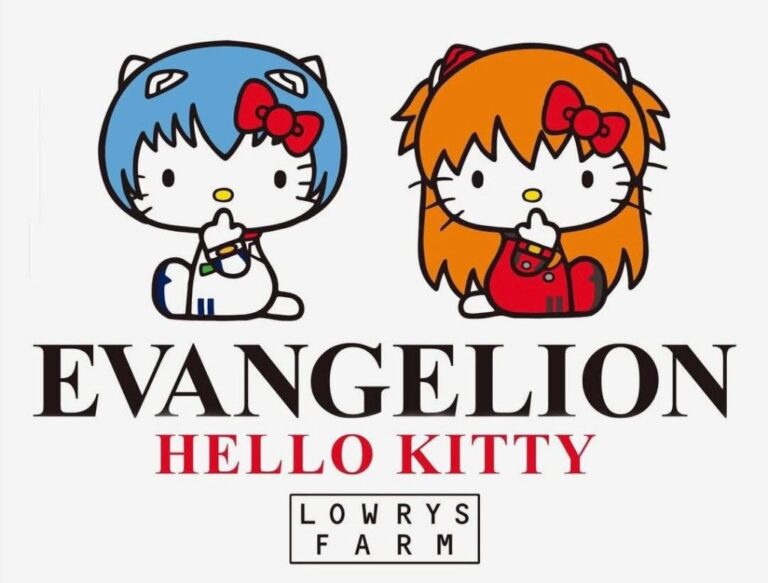 當使徒遇見蝴蝶結 一場跨越次元的溫柔相遇當冷冽神祕的《新世紀福音戰士》遇上永恆純真的 Hello Kitty