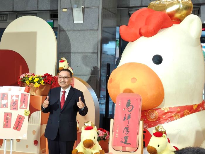 新北迎馬年推「馬祥厚運」春聯、福袋 新北迎馬年推「馬祥厚運」春聯、福袋