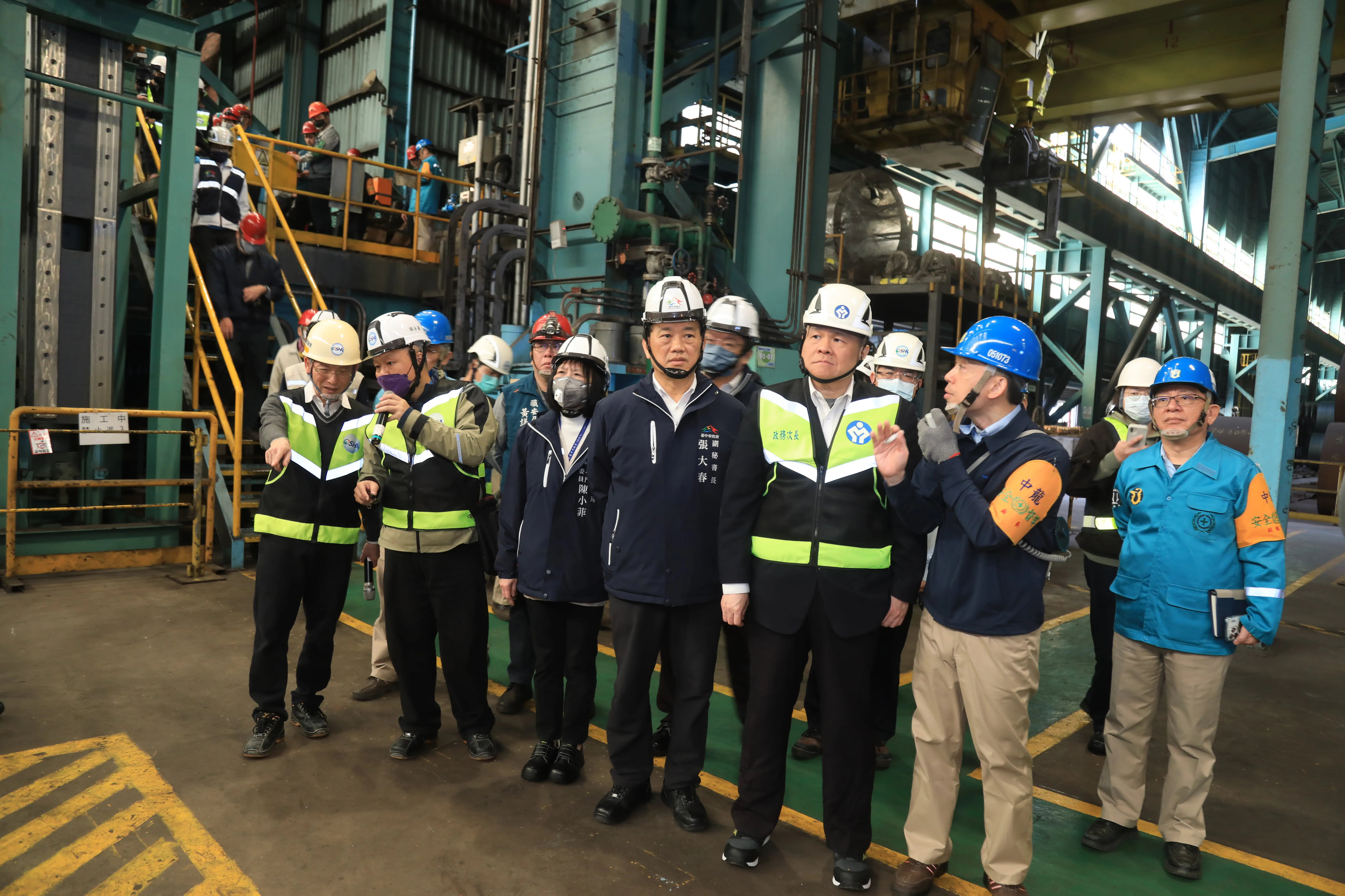 春安勞檢啟動 中市府守護勞工職場安全不打烊 春安勞檢啟動 中市府守護勞工職場安全不打烊