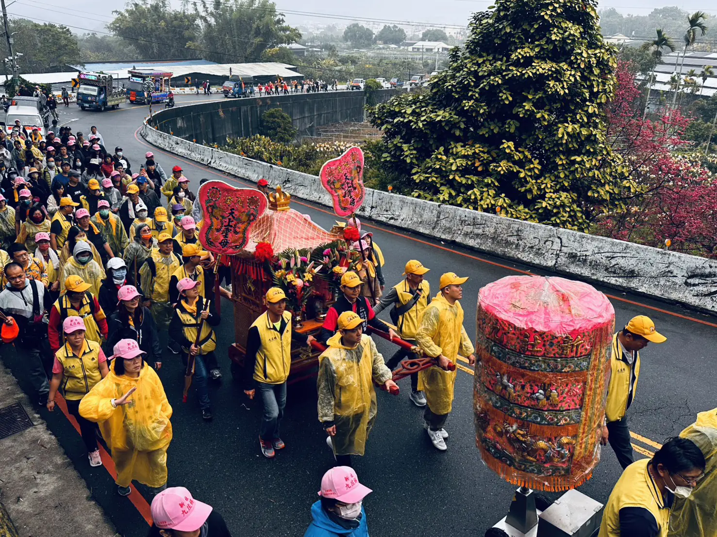 新社九庄媽大年初四熱力全開 凌晨四點集合遊庄遶境 新社九庄媽大年初四熱力全開 凌晨四點集合遊庄遶境