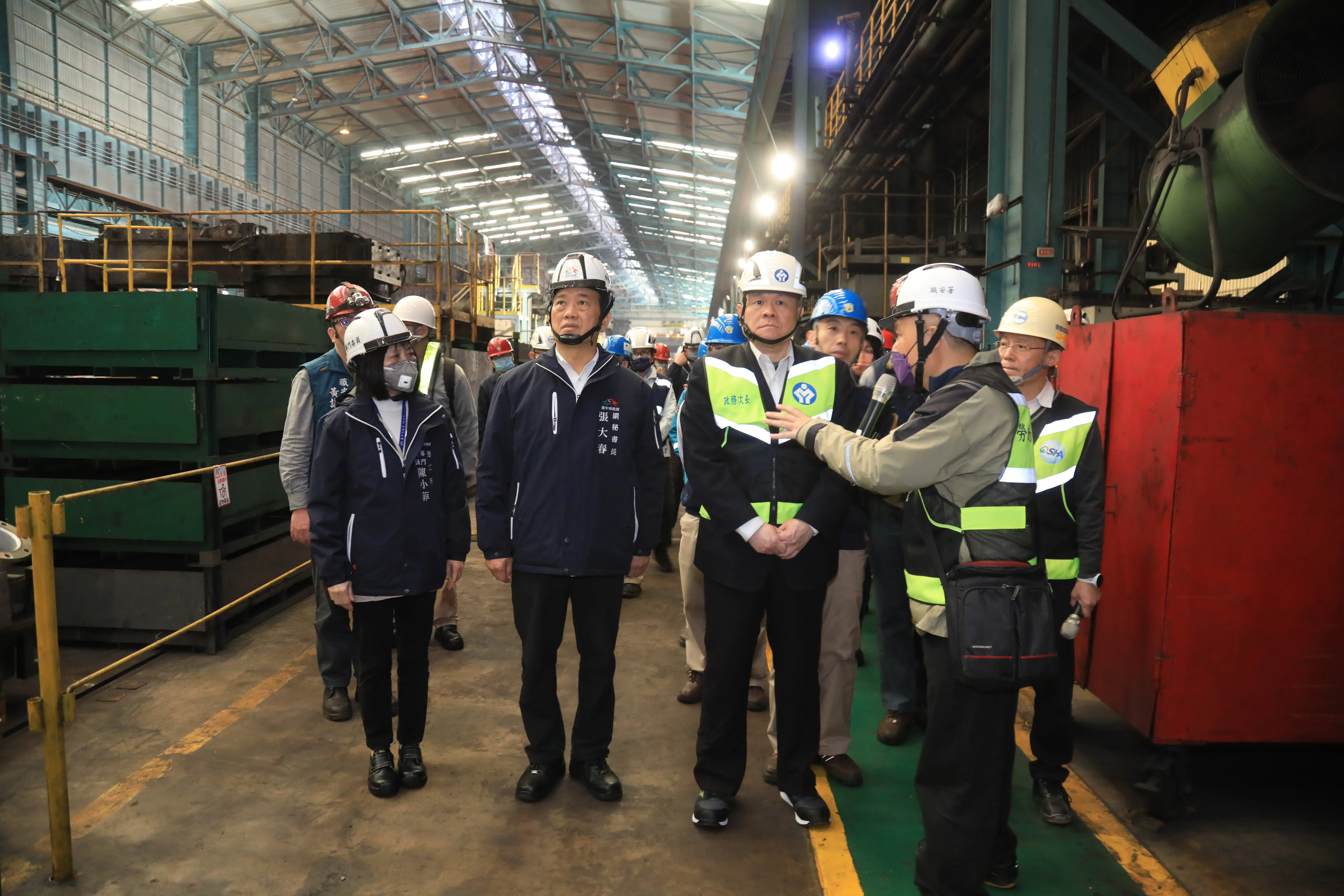 春安勞檢啟動 中市府守護勞工職場安全不打烊 春安勞檢啟動 中市府守護勞工職場安全不打烊