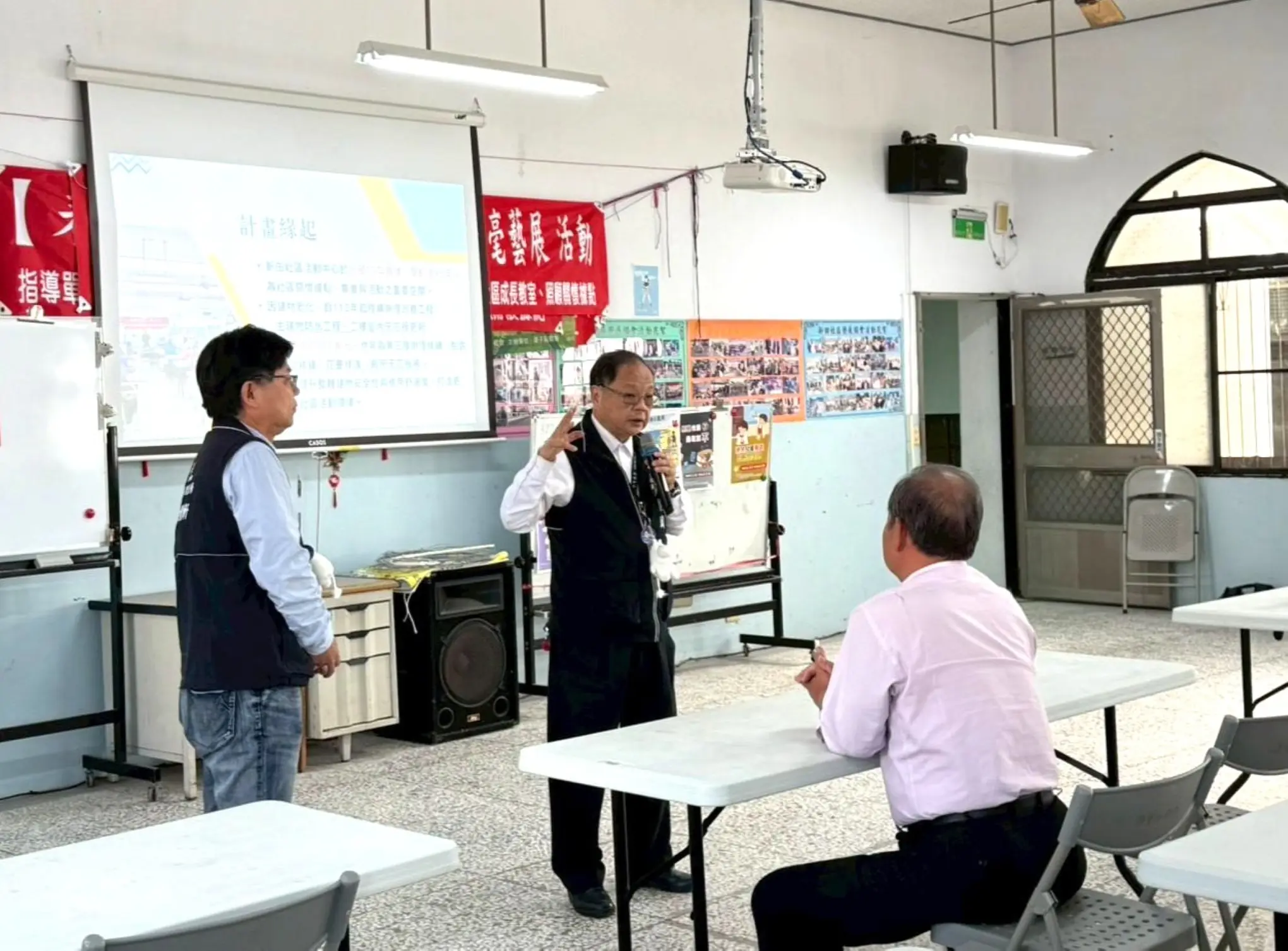 提升社區凝聚力!潭子新田社區活動中心翻新升級 民政局長:今年再挹注148.5萬修繕經費 提升社區凝聚力!潭子新田社區活動中心翻新升級 民政局長:今年再挹注148.5萬修繕經費