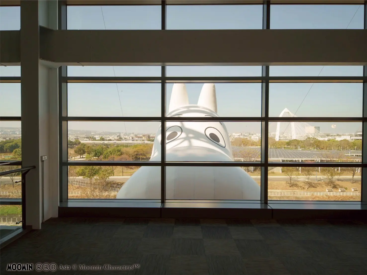 強勢回歸 ! 台中會展中心20公尺「巨型姆明」年後開工恢復展出 2/27首度開放館內合影 強勢回歸 ! 台中會展中心20公尺「巨型姆明」年後開工恢復展出 2/27首度開放館內合影