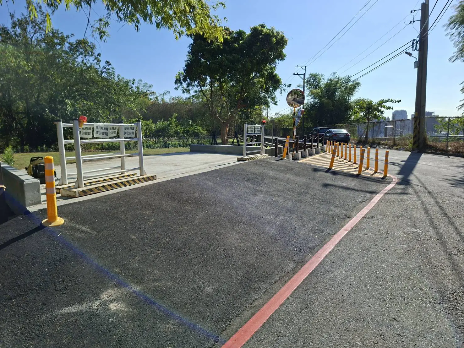 打造友善休憩起點 知高圳步道入口綠美化空間啟用 打造友善休憩起點 知高圳步道入口綠美化空間啟用