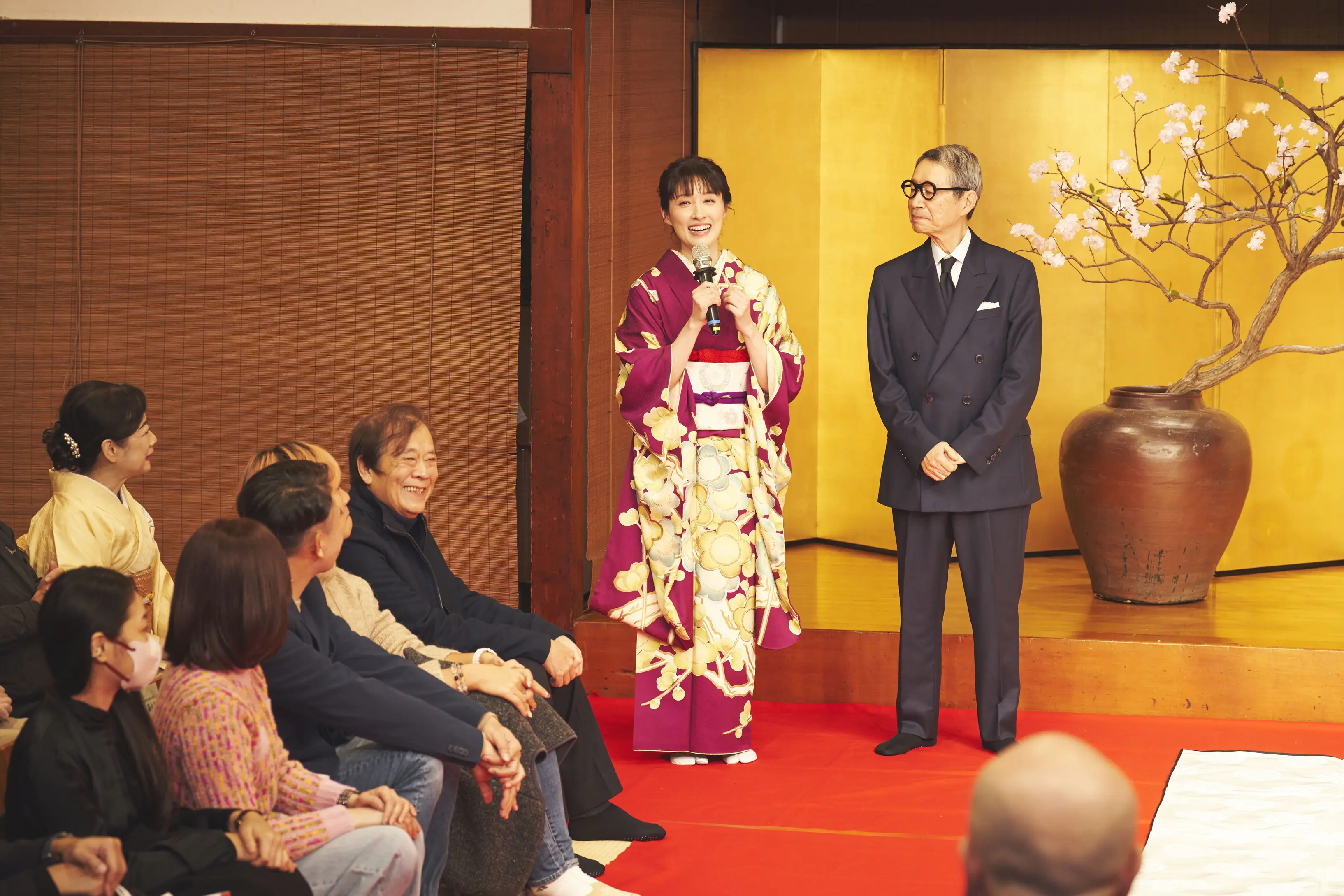 田中千繪攜手父親彩妝大師田中東尼推廣千年宮廷和服藝術 促進台日交流 田中千繪攜手父親彩妝大師田中東尼推廣千年宮廷和服藝術 促進台日交流