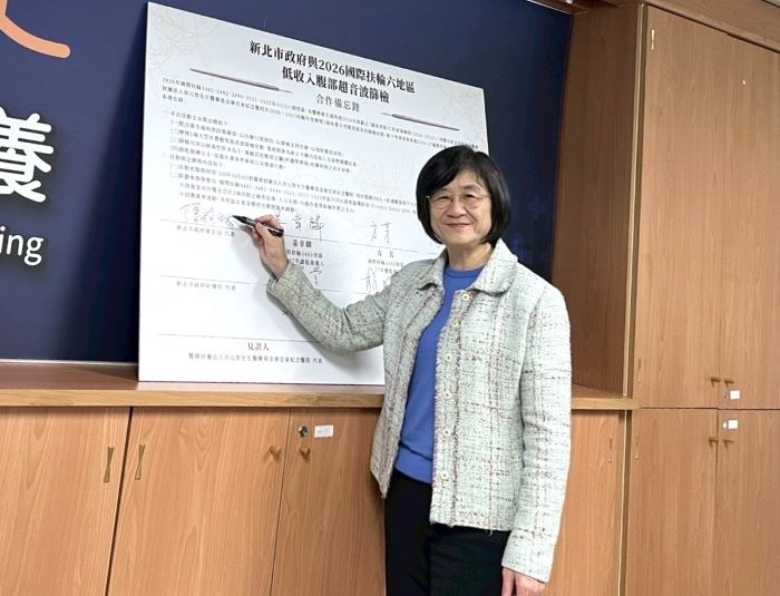 照顧弱勢市民 新北免費腹部超音波檢查10月上路 25 《圖說》衛生局長陳潤秋指出,腹部超音波影像評估,早期篩檢出異常個案並精準介入。〈衛生局提供〉