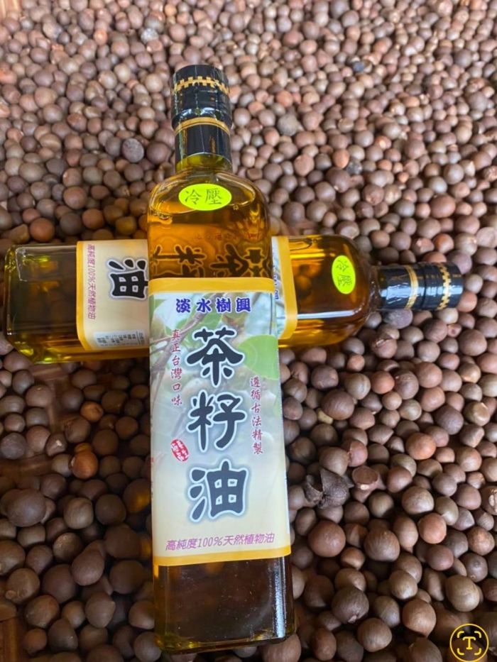 春節首選 新北農村好物送禮自用倆相宜 7 《圖說》淡水樹興社區茶籽油。〈農業局提供〉