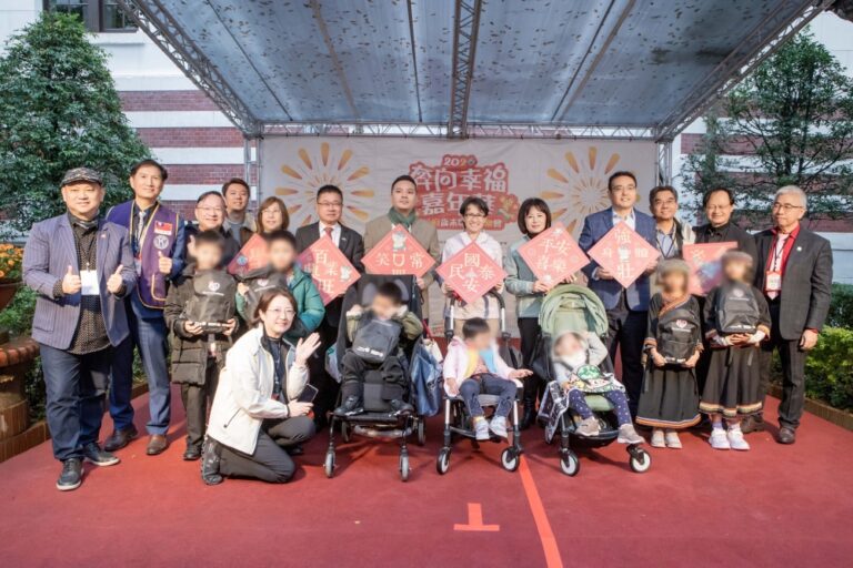愛心承諾！副總統蕭美琴出席歲末聯歡童樂會與弱勢兒童共度佳節
