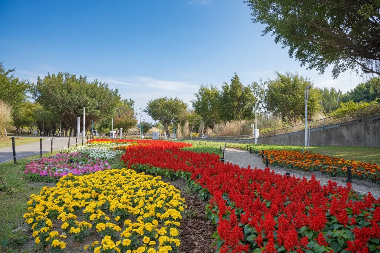 台中遍地開花迎新春! 21條道路、29處公園花海綻放 大里阿罩霧、塗城公園春意最搶眼 台中遍地開花迎新春! 21條道路、29處公園花海綻放 大里阿罩霧、塗城公園春意最搶眼