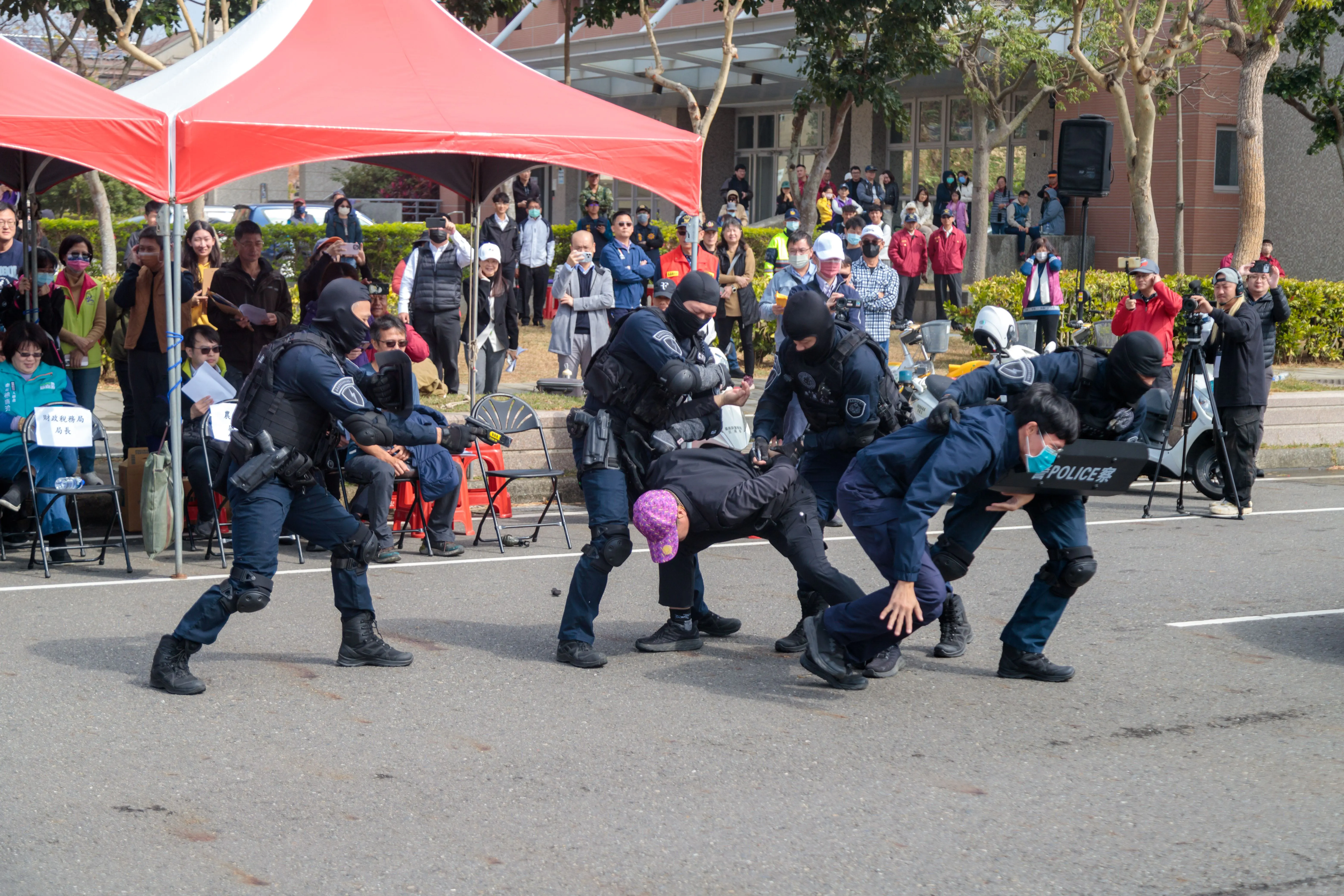 嘉義縣政府2026台灣燈會　防災應變演練