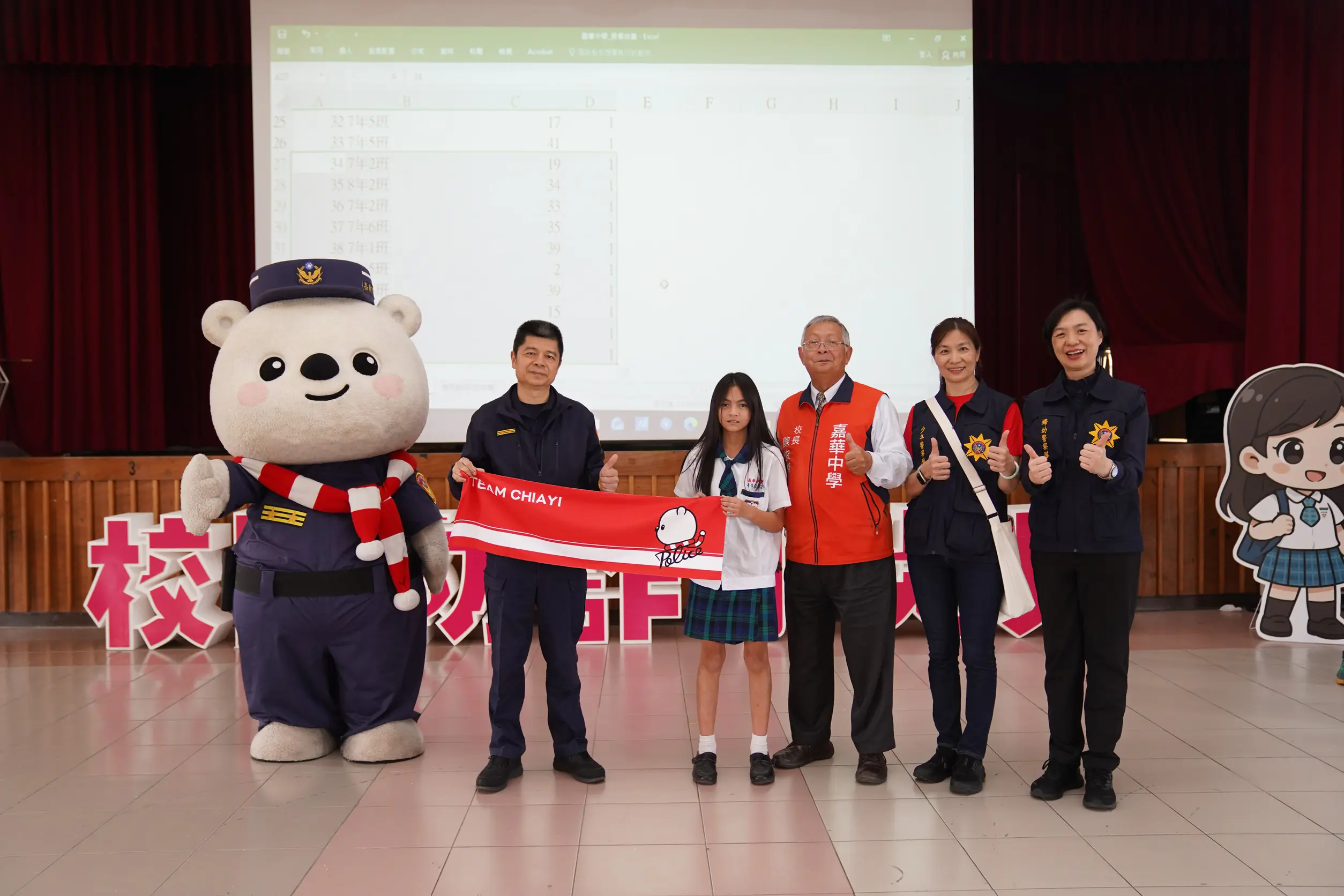 嘉市警「校園防詐小尖兵」開學日啟動!局長領軍32校連線打造韌性城市 嘉市警「校園防詐小尖兵」開學日啟動!局長領軍32校連線打造韌性城市