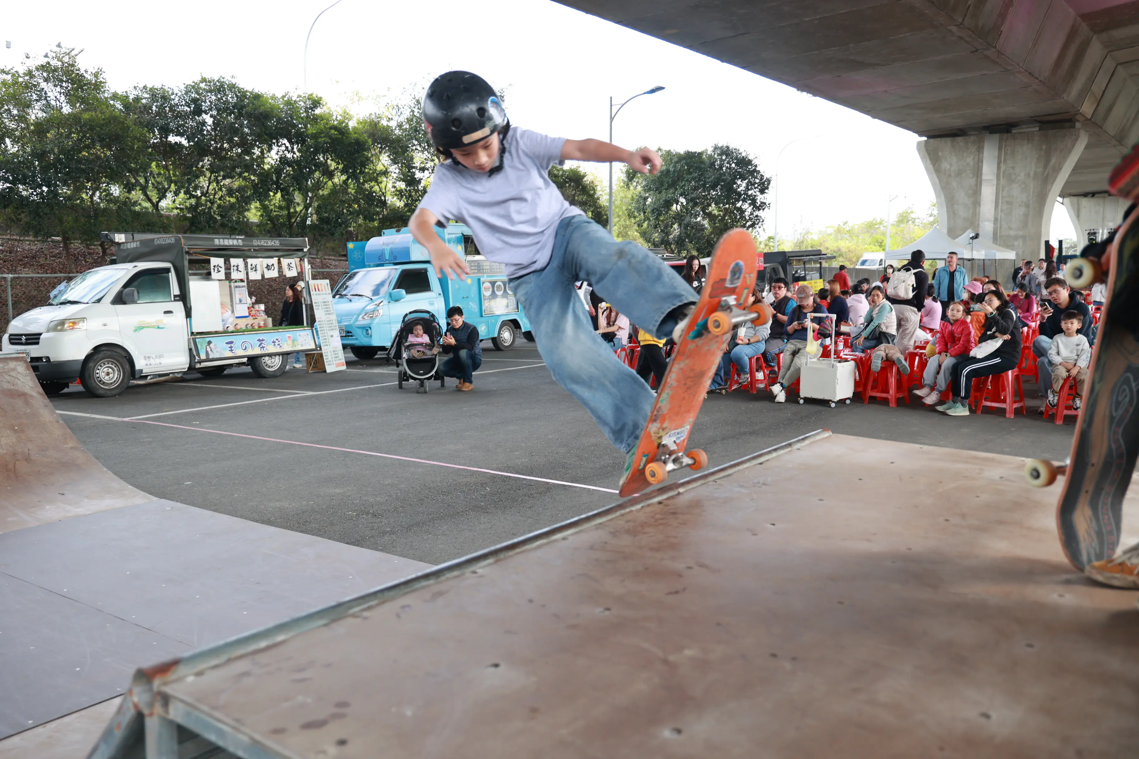 國道三交流道下變身律動樂園 南投市「親子輪動場」動土暖身趴 國道三交流道下變身律動樂園 南投市「親子輪動場」動土暖身趴