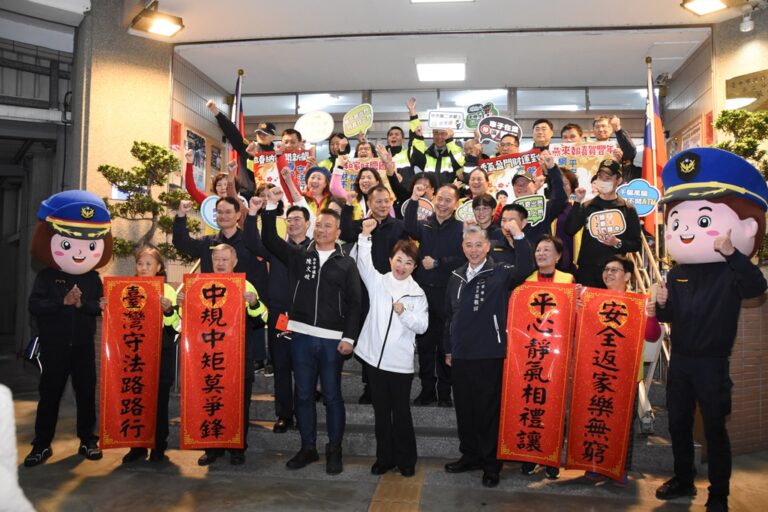「守護不打烊」  盧市長感謝警民聯手打造安心年