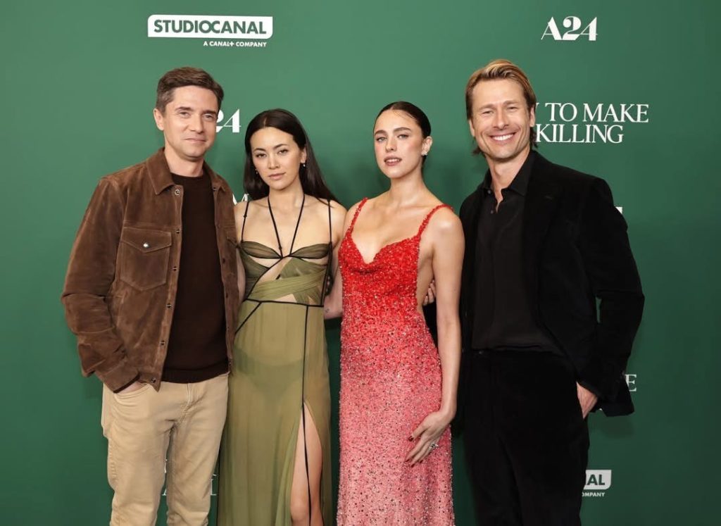 《豪門殺人指南》洛杉磯首映:格蘭鮑威爾、瑪格麗特庫利火花四射 《豪門殺人指南》洛杉磯首映:格蘭鮑威爾、瑪格麗特庫利火花四射