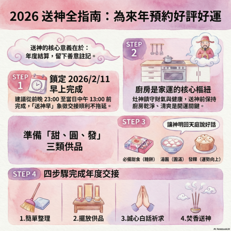 【民俗】「送神日」好好送神，「甜點外交」與「廚房美學」重啟家運