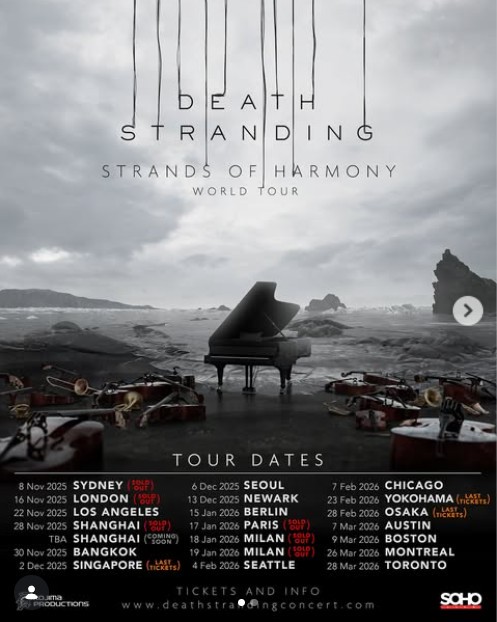 「死亡擱淺」從數位互動到全球劇場:聲音如何成為跨媒介敘事的核心力量 「死亡擱淺」從數位互動到全球劇場:聲音如何成為跨媒介敘事的核心力量