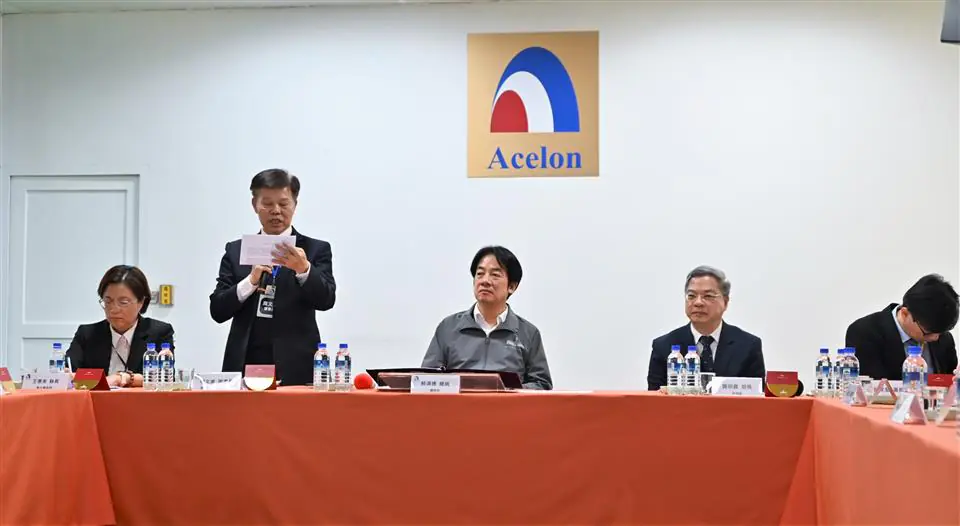 賴總統蒞臨彰化關心紡織產業　縣府籲中央加強支持傳統產業轉型
