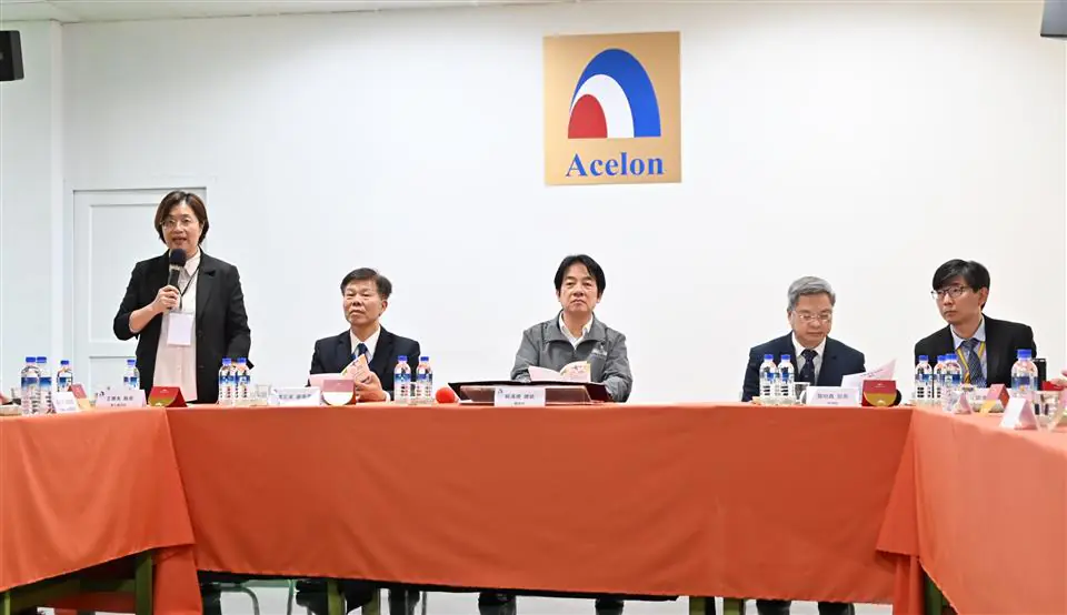 賴總統蒞臨彰化關心紡織產業　縣府籲中央加強支持傳統產業轉型
