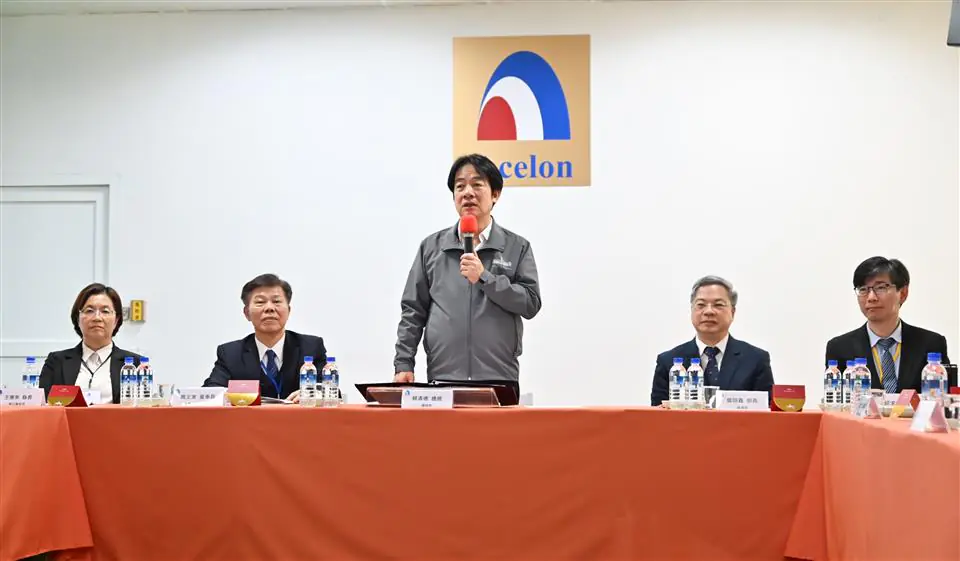 賴總統蒞臨彰化關心紡織產業　縣府籲中央加強支持傳統產業轉型