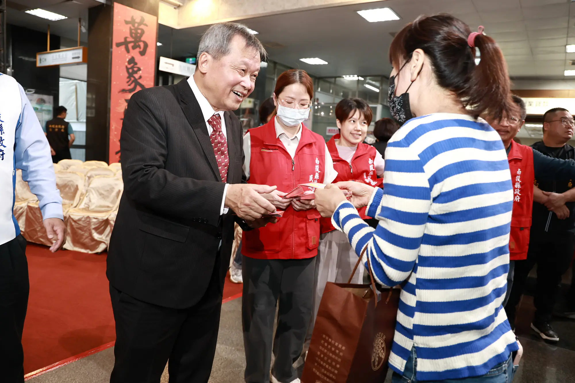 投縣府舉辦南投縣各界115年新春團拜活動 投縣府舉辦南投縣各界115年新春團拜活動