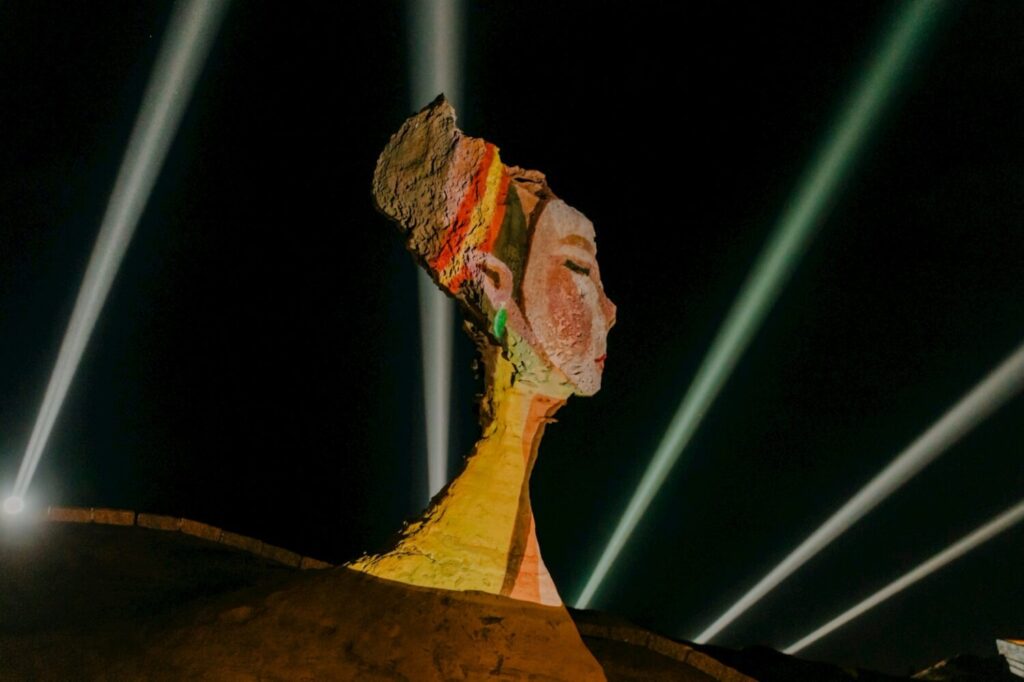 「野柳石光夜訪女王」前導計畫登場 數位創作徵件即日起受理 (圖/北觀處提供)