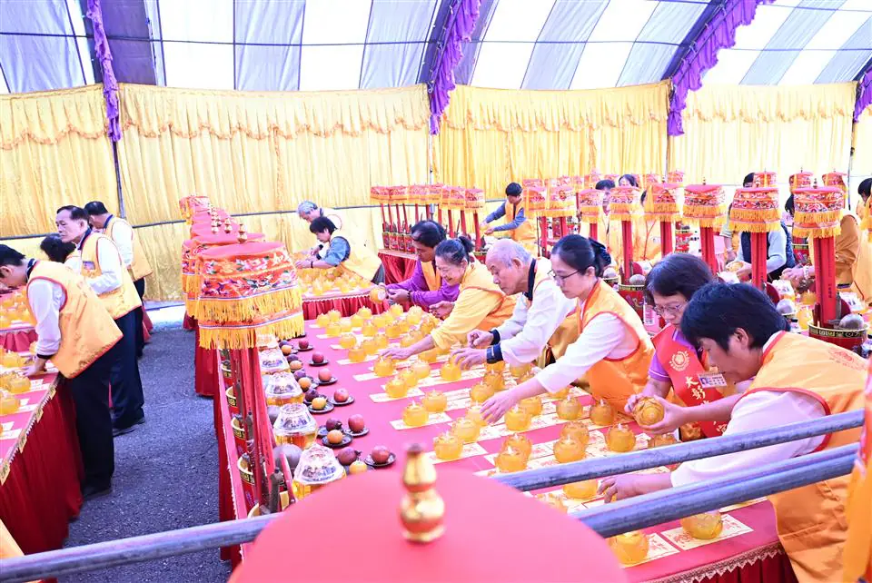 彰化地區天官賜福陰陽兩利大法會　祈願眾神護佑彰化、國泰民安
