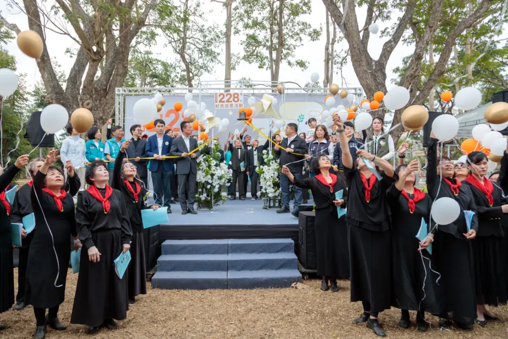 翁章梁出席228事件紀念追思音樂會 翁章梁出席228事件紀念追思音樂會