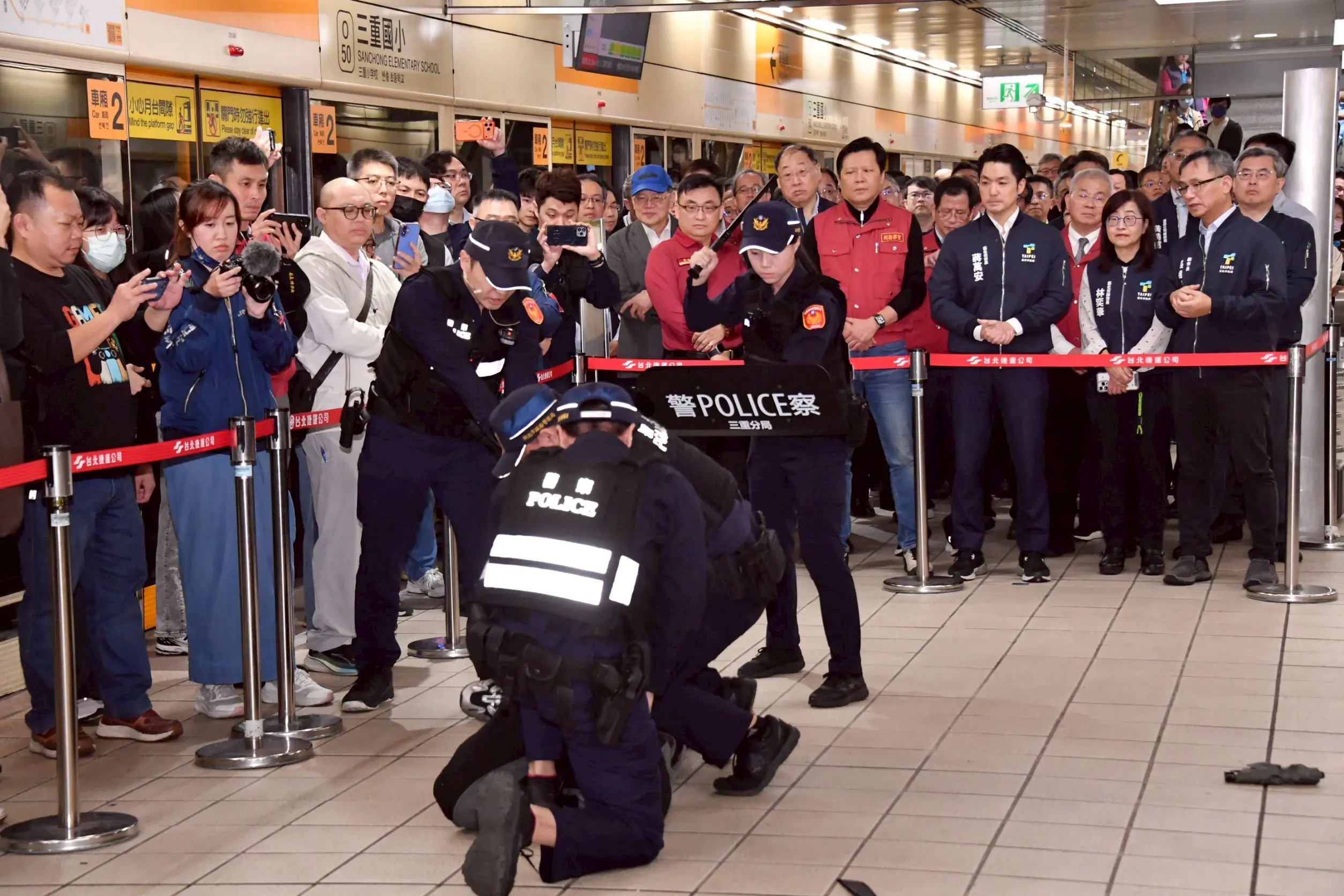 北捷危安攻擊模擬演練登場 蔣萬安:做到位、做紮實 北捷危安攻擊模擬演練登場 蔣萬安:做到位、做紮實