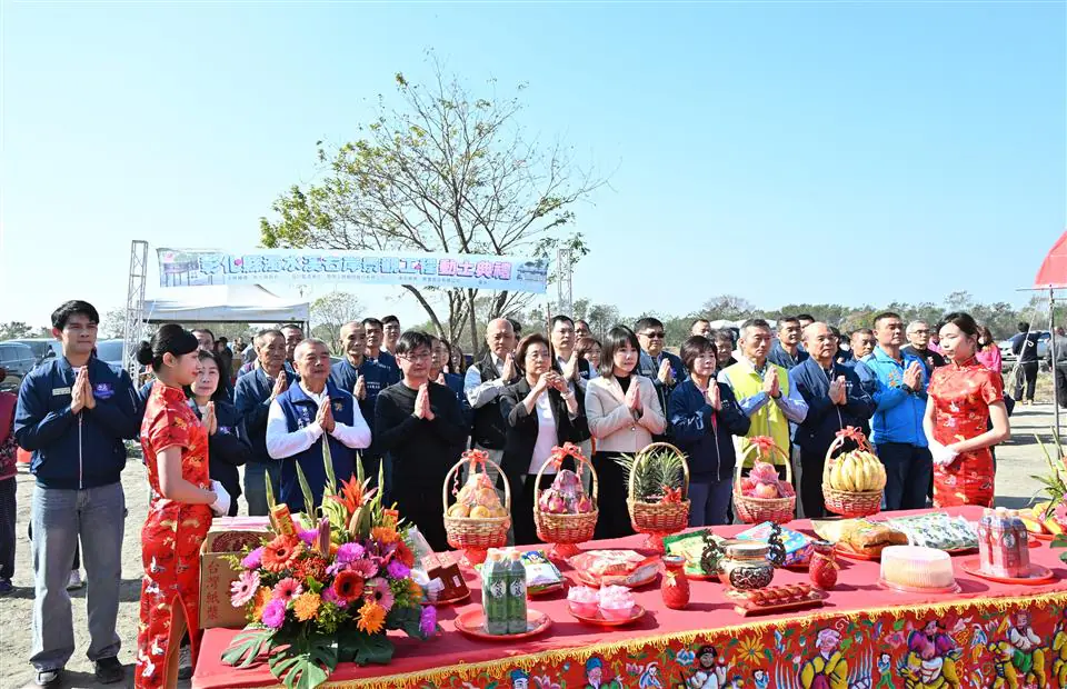打造水岸特色新風光　彰化縣濁水溪右岸景觀工程盛大開工