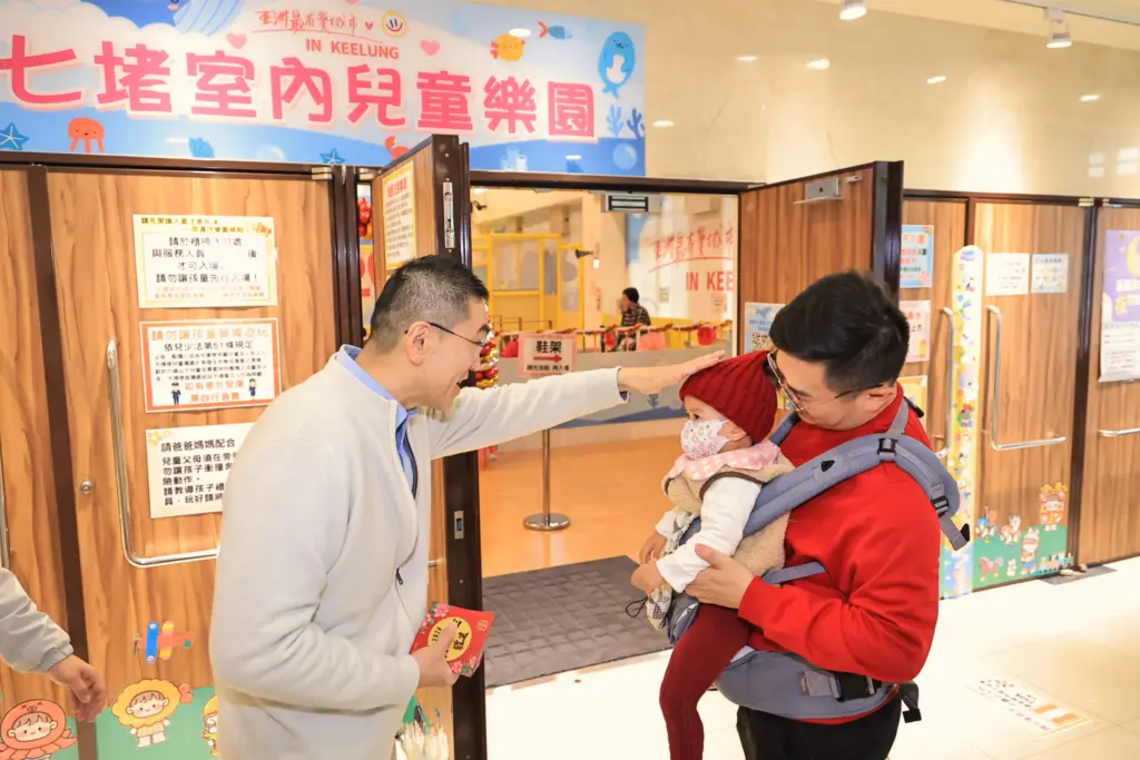 基隆室內兒童樂園突破50萬人次 謝國樑初四與孩同樂慰勉第一線人員 基隆室內兒童樂園突破50萬人次 謝國樑初四與孩同樂慰勉第一線人員