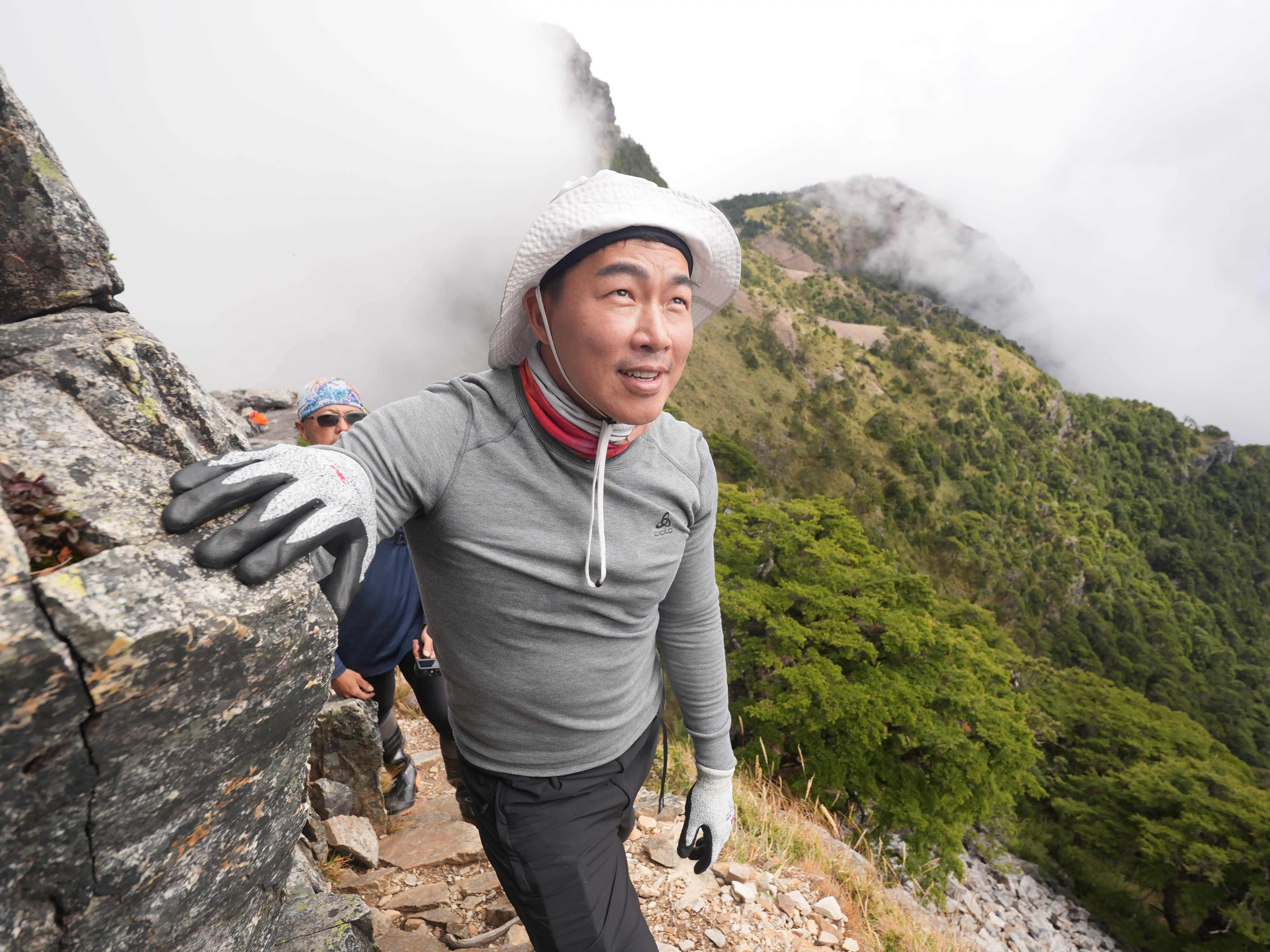 上山吧!台灣隊 挑戰聖稜線五顆星難度 郭泓志首度登山直呼每天都想放棄 上山吧!台灣隊 挑戰聖稜線五顆星難度 郭泓志首度登山直呼每天都想放棄