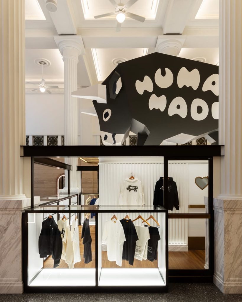 HUMAN MADE登陸神戶 百年銀行變身潮流新地標 HUMAN MADE登陸神戶 百年銀行變身潮流新地標