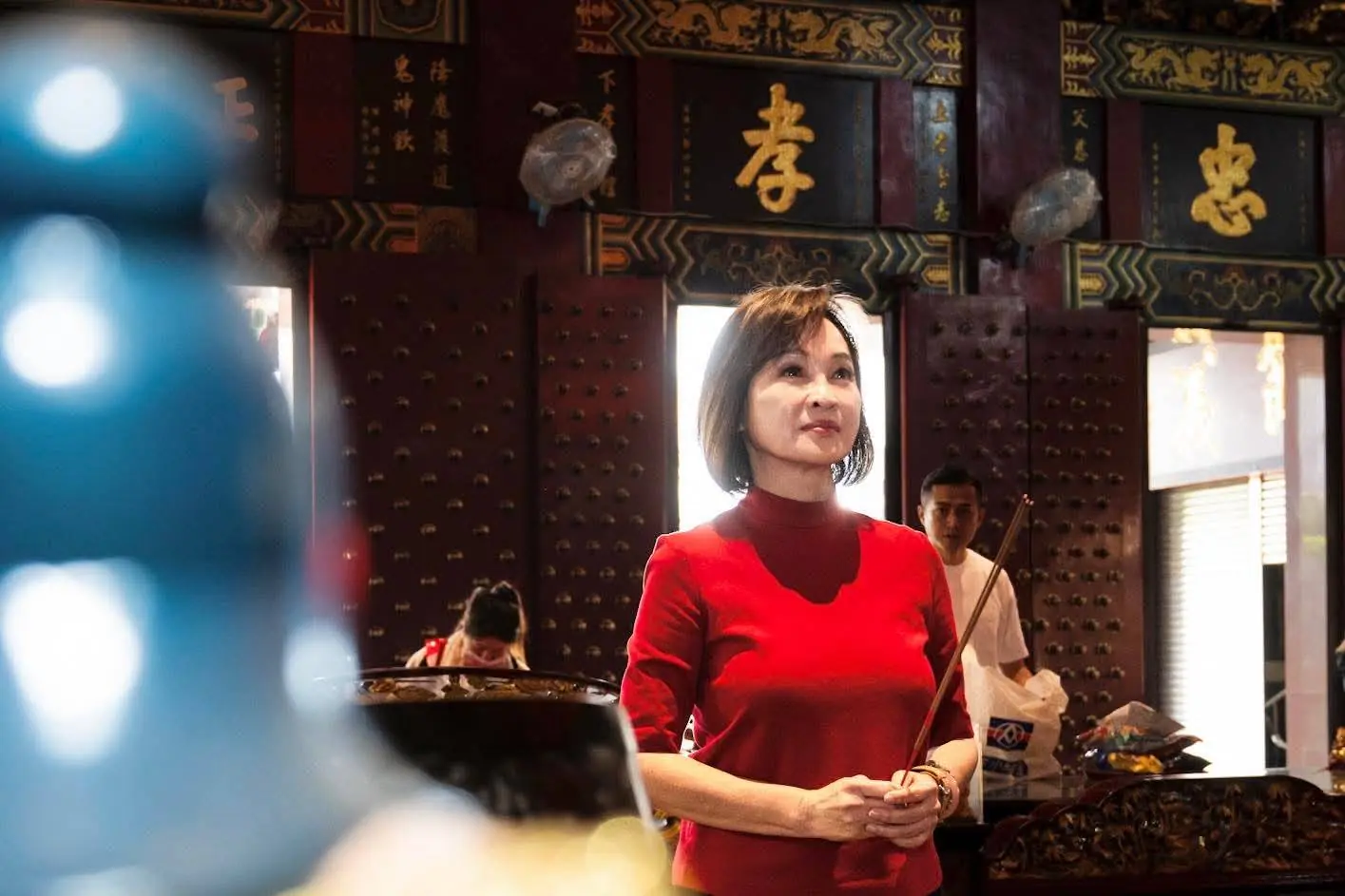 柯志恩啟動廟宇走春 預告發送「馬上有錢」小紅包 傳遞福氣 柯志恩啟動廟宇走春 預告發送「馬上有錢」小紅包 傳遞福氣