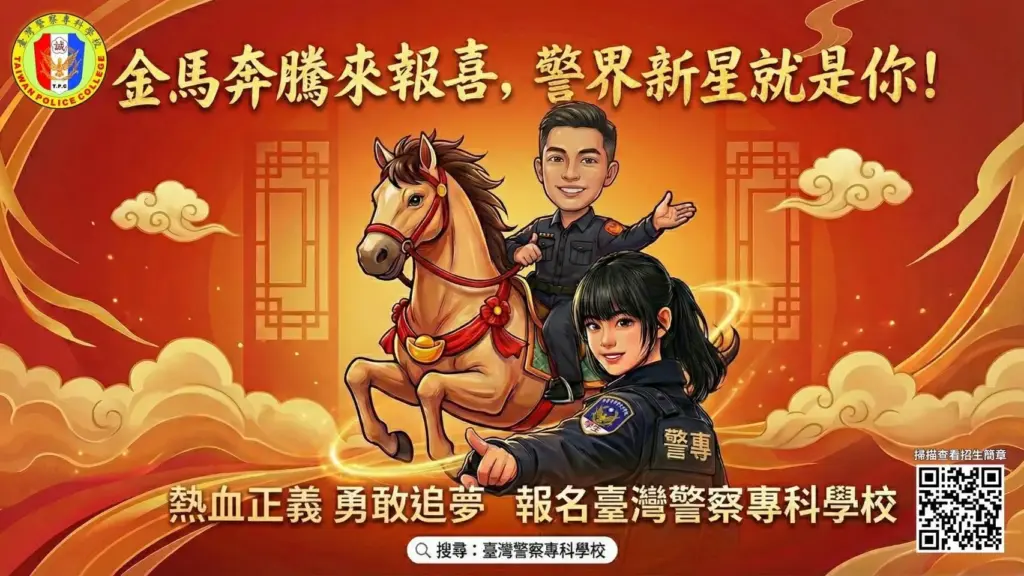 警專招生玩真的 學生短影音曝光超反差日常 警專招生玩真的 學生短影音曝光超反差日常