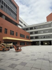 雲林縣虎尾醫學中心外牆清洗工程施工
