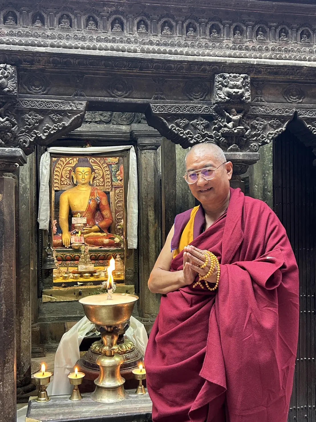 覺囊法脈重現佛陀聖地—嘉察法王尼泊爾主持「篤布巴全集口傳暨灌頂」殊勝法會