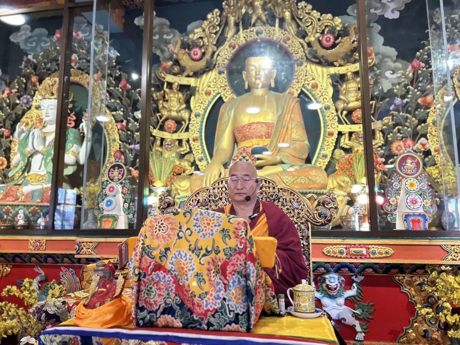 覺囊法脈重現佛陀聖地—嘉察法王尼泊爾主持「篤布巴全集口傳暨灌頂」殊勝法會