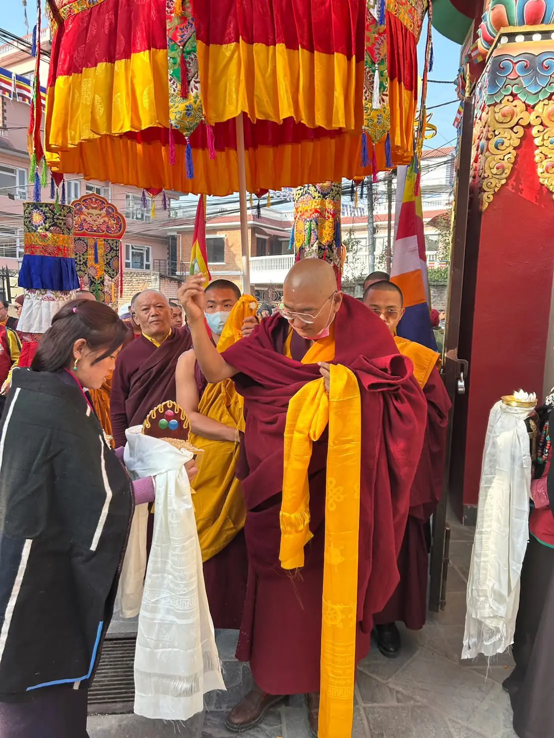 覺囊法脈重現佛陀聖地—嘉察法王尼泊爾主持「篤布巴全集口傳暨灌頂」殊勝法會