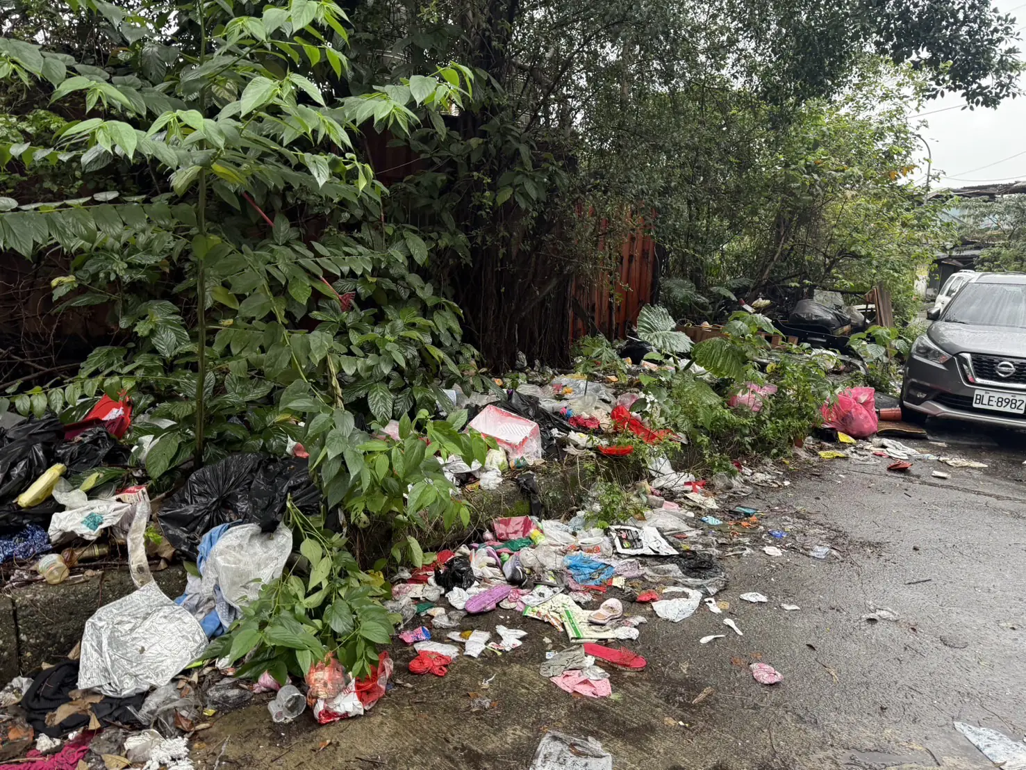 基隆市加強公有土地環境稽查髒亂 空地比照亂丟垃圾開罰4800元起 基隆市加強公有土地環境稽查髒亂 空地比照亂丟垃圾開罰4800元起